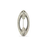 CARTIER ART DECO ONYX AND DIAMOND BROOCH - photo 3