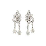 MID-20TH CENTURY DIAMOND TASSEL EARRINGS - Foto 1