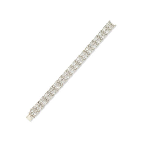 CARTIER ART DECO DIAMOND BRACELET - photo 1