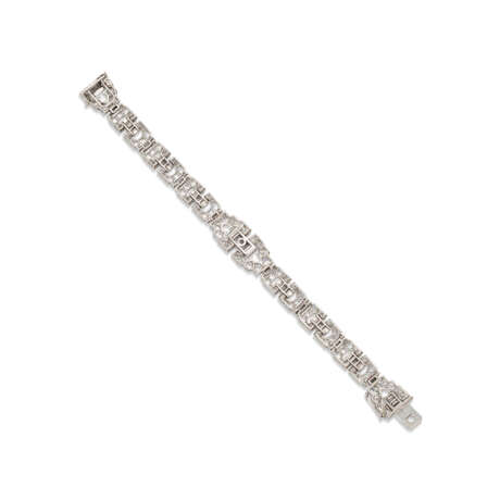 CARTIER ART DECO DIAMOND BRACELET - photo 3