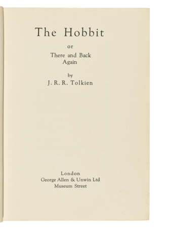 The Hobbit: first edition - photo 2