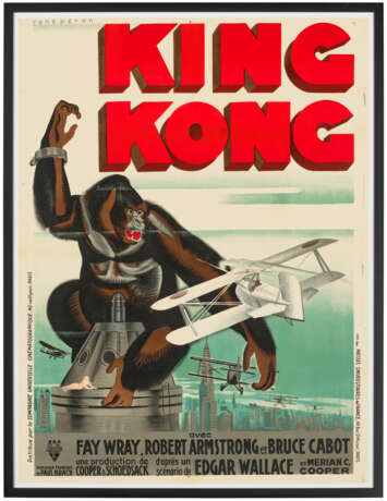 King Kong, 1933: original vintage film poster - photo 2