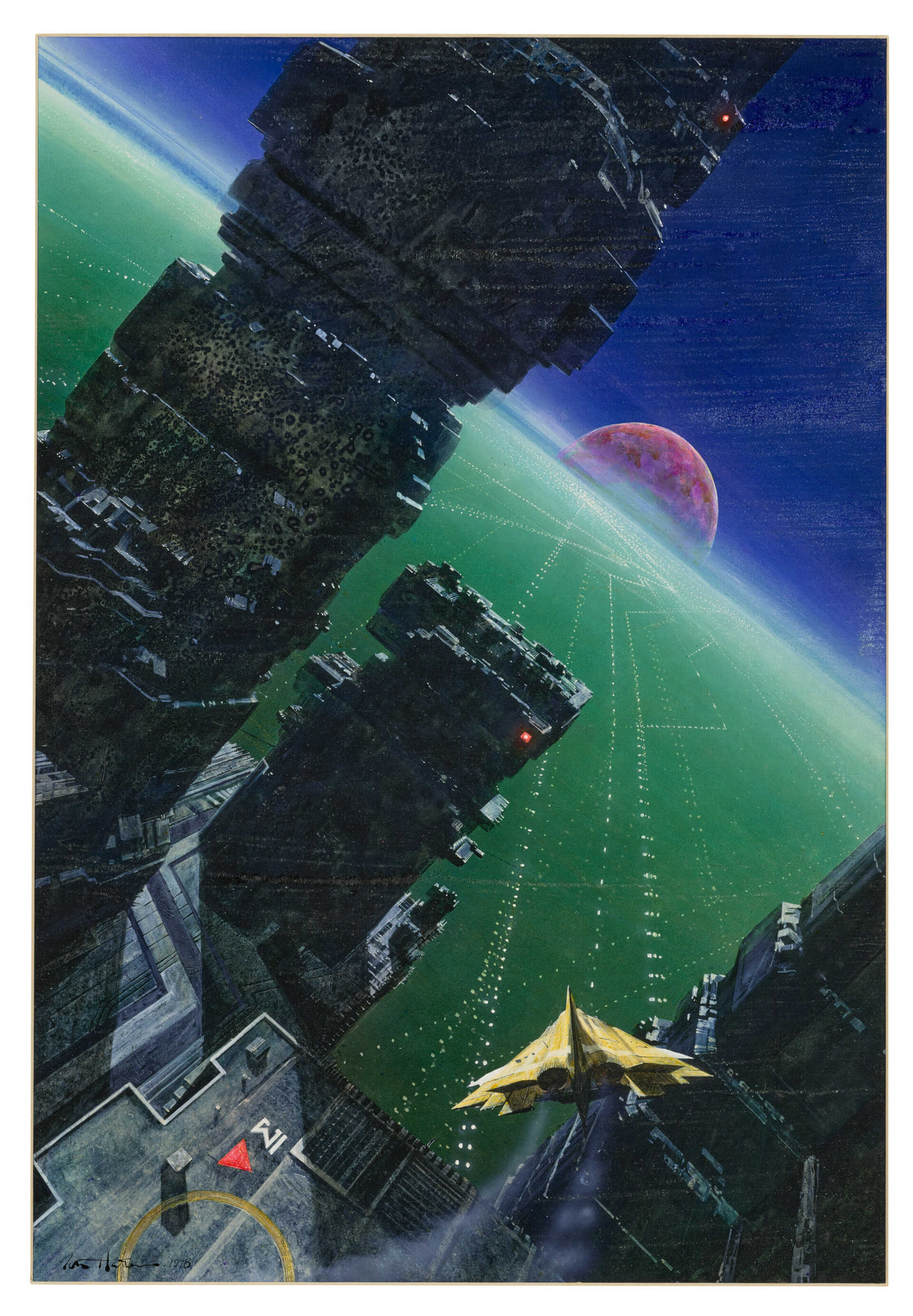 Ender’s Game: original dust-jacket artwork