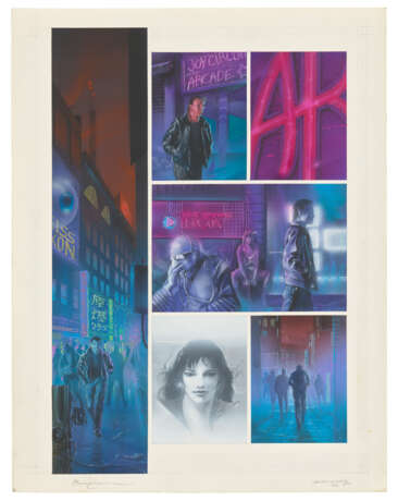 Neuromancer: original artwork for the graphic novel - фото 2