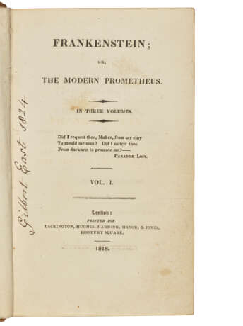 Frankenstein: an exquisite first edition - фото 2