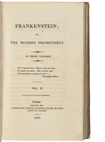 Frankenstein: an exquisite first edition - фото 3