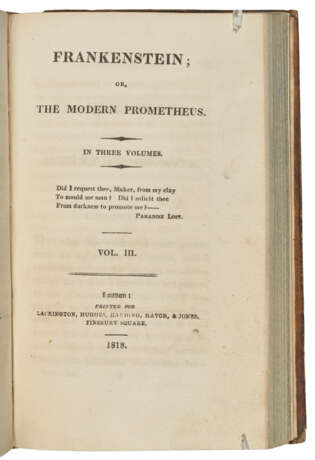 Frankenstein: an exquisite first edition - фото 4