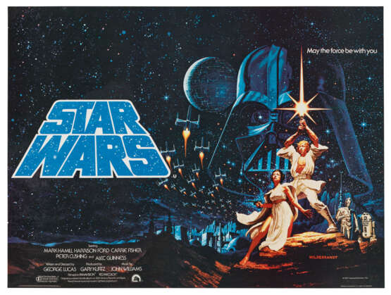 Star Wars, 1977: original vintage film poster - фото 1