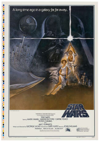 Star Wars, 1977: original vintage film poster - фото 1