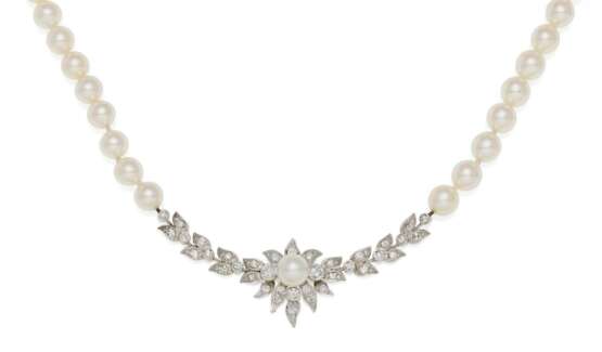 Zuchtperl-Diamant-Collier - photo 1