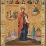 AN ICON OF THE BOGOLUBSKAYA MOTHER OF GOD - фото 1