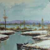 Весна Хдф Oil Classical Realism Landscape painting Russia 2024 - photo 1