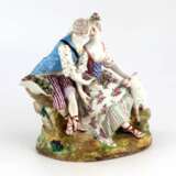 Meissen porcelain composition Couple in love Porcelain 20th century - photo 6