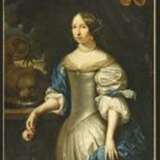 Porträt der Maria Sonmans (1654-1680) mit Rose in der Hand - фото 1