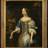 Porträt der Maria Sonmans (1654-1680) mit Rose in der Hand - фото 2