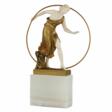 Bronze figure of a Woman with a Hoop, 1920. Georges MORIN (1874-1950) - One click purchase