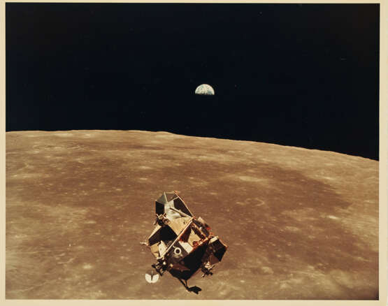 NASA. Apollo XI. Earth Rise over Moon, July 20, 1969 - photo 1