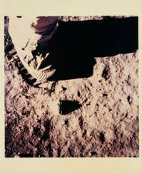 NASA. Apollo XI. Buzz Aldrin's Footprint in Lunar Soil 2, July 20, 1969