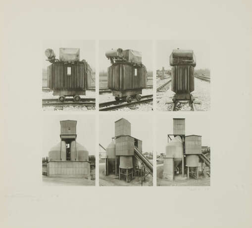 Bernd und Hilla Becher. Lore und Förderturm - photo 1