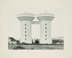 Bernd und Hilla Becher. Doppelwasserturm (From: Sechs Doppelwassertürme)