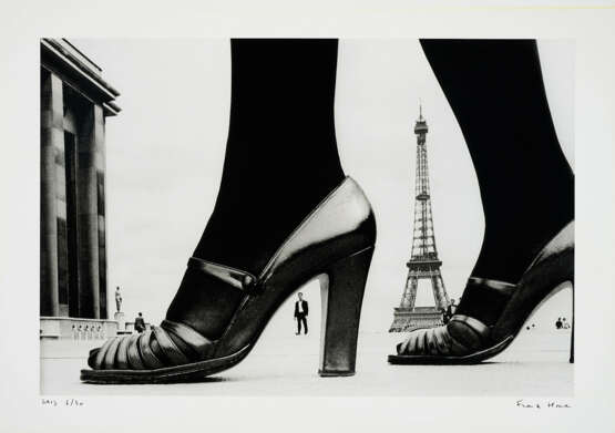 Frank Horvat. Shoe and Eiffel Tower A - Foto 1