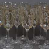 Set of glasses 12 pcs Glass Early 20th century - photo 4