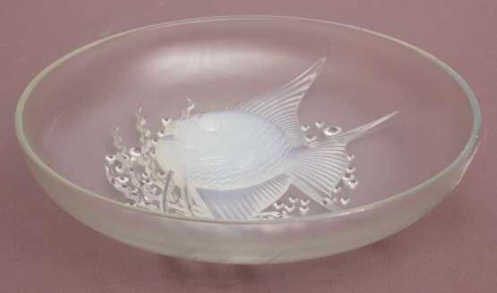 Glass container Fish Glass Mid-20th century - photo 5