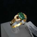 Gold jewelry set with emeralds Gold Other style 21th century - photo 4