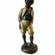 A Young Boy with Hat &ndash; Brass Figure, Early 20th Century. - One click purchase