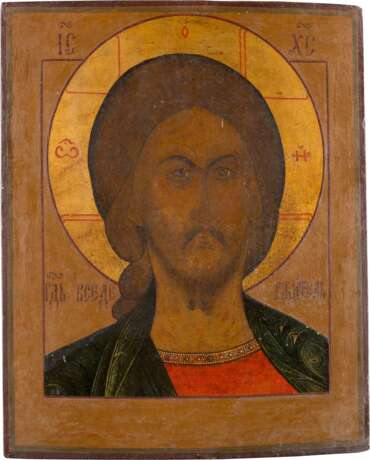 A LARGE ICON SHOWING THE SAVIOUR WITH THE FEARSOME EYE - фото 1