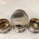 Russian silver salt shakers by Kurlyukov. Gilding Early 20th century - photo 4