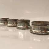 Russian silver salt shakers by Kurlyukov. Gilding Early 20th century - photo 1