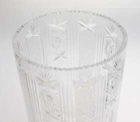 Vase en cristal 