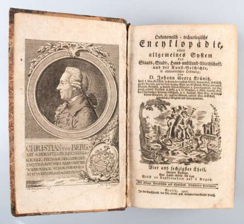 Krünitz, Johann Georg ""Oekonomisch-technologische Encyklopädie, oder allgemeines System der Staats-, Stadt-, Haus- und Landwirthschaft und der Kunst-Geschichte", 64. Teil, von Land-Wolle bis Laq, nebst 22… - фото 2