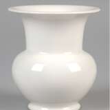 KPM-Vase, Fidibus, weiß, H. 9,5 cm - Foto 1