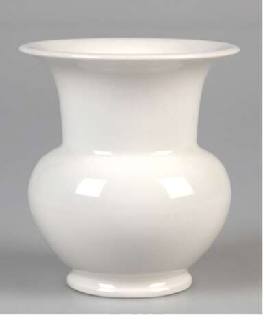 KPM-Vase, Fidibus, weiß, H. 9,5 cm - Foto 1