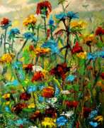 Neoimpressionismus. SIMPHONY OF FLOWERS II