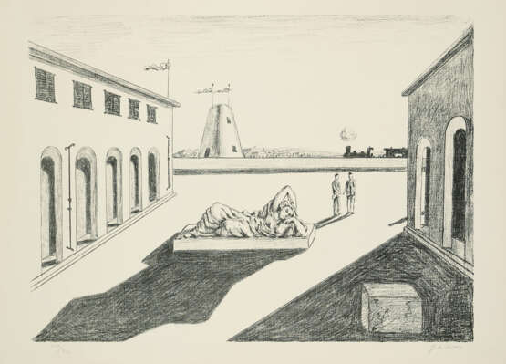 Giorgio de Chirico. Piazza d'Italia - Foto 1