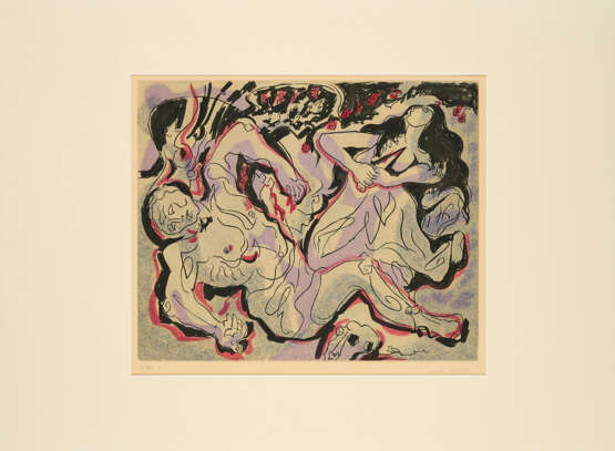 André Masson. Pyramus und Thisbe (Aus: Louis Aragon. Les Amants Célèbres) - Foto 2