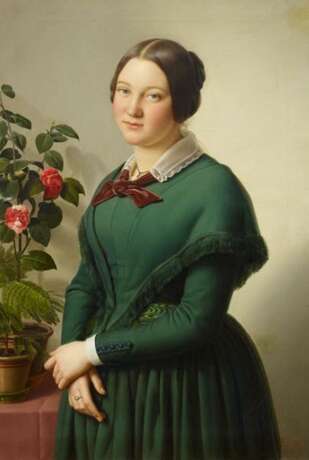 Porträt der Elise Ittenbach, der Frau des Künstlers - фото 1