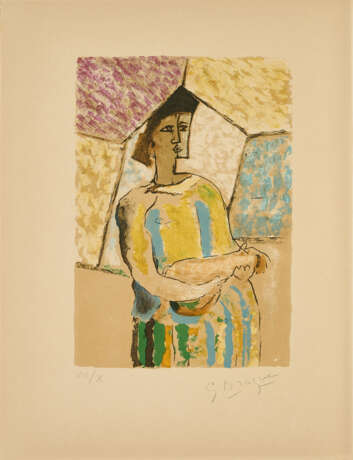 Georges Braque. La Femme à la Mandoline (From: Braque le patron) - фото 1