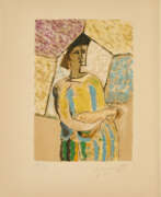 Жорж Брак. Georges Braque. La Femme à la Mandoline (From: Braque le patron)