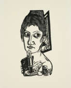 Макс Бекман. Max Beckmann. Frau mit Kerze