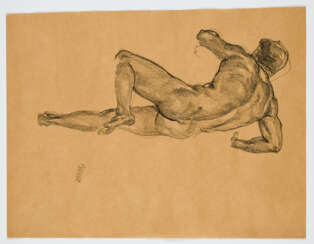 George Grosz. Male Nude