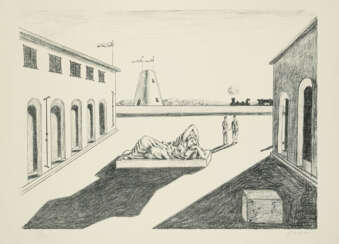 Giorgio de Chirico. Piazza d'Italia