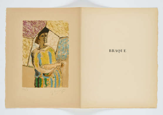 Georges Braque. La Femme à la Mandoline (Aus: Braque le patron) - Foto 2