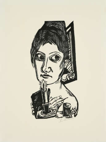 Max Beckmann. Frau mit Kerze - photo 1