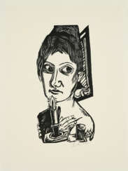 Max Beckmann. Frau mit Kerze