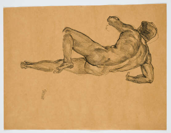 George Grosz. Male Nude - photo 1