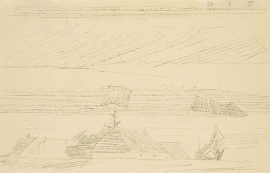 Lyonel Feininger. Untitled (Landscape) - photo 1